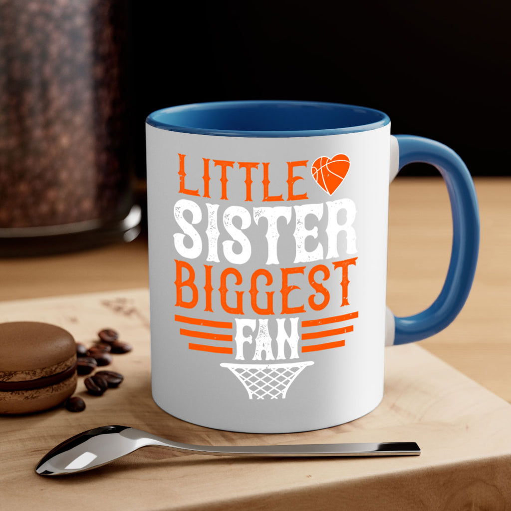 Little sister biggest fan 2003#- basketball-Mug / Coffee Cup