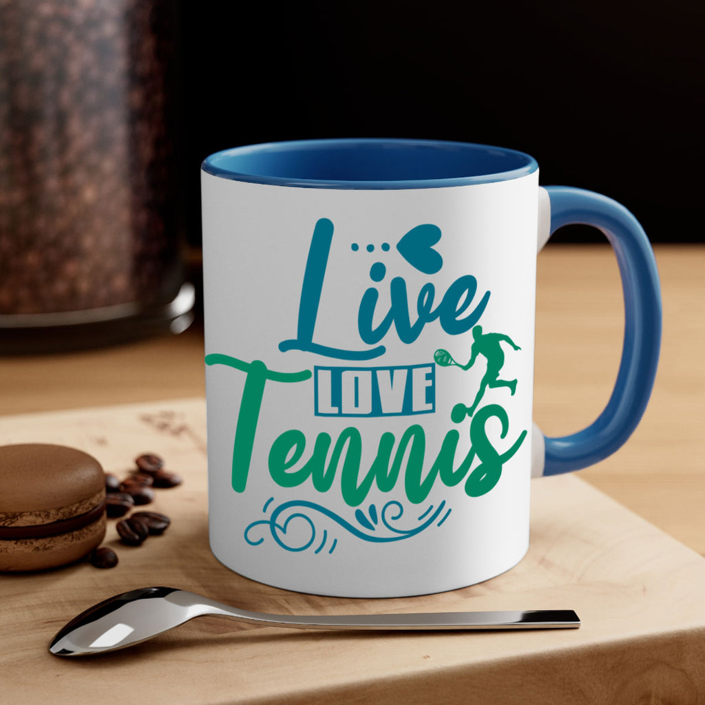 Live Love Tennis 816#- tennis-Mug / Coffee Cup