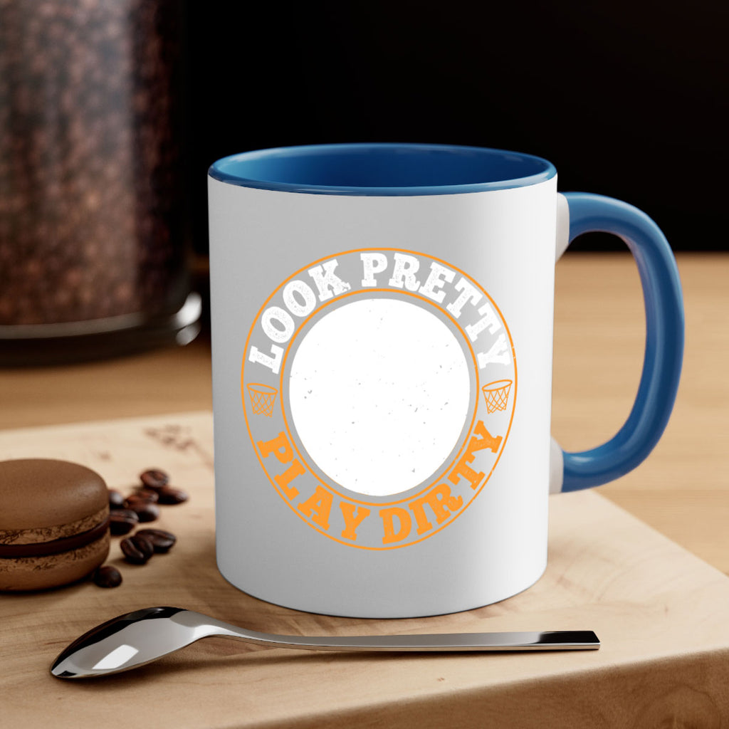 Look pretty Play dirty 1946#- basketball-Mug / Coffee Cup