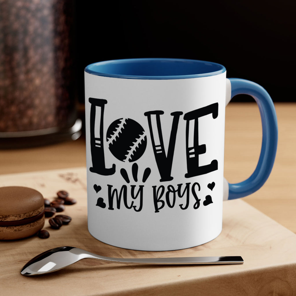 Love My Boys 2053#- baseball-Mug / Coffee Cup