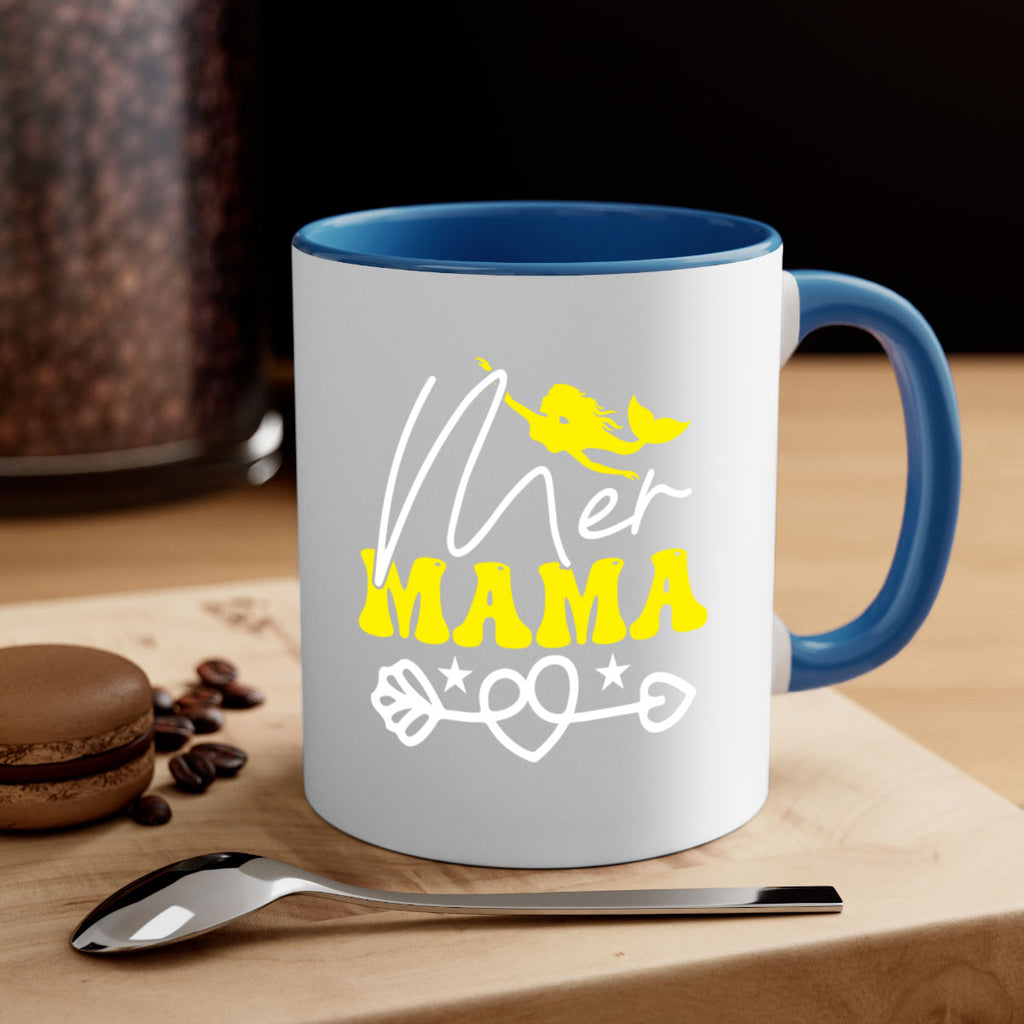 Mer Mama 332#- mermaid-Mug / Coffee Cup