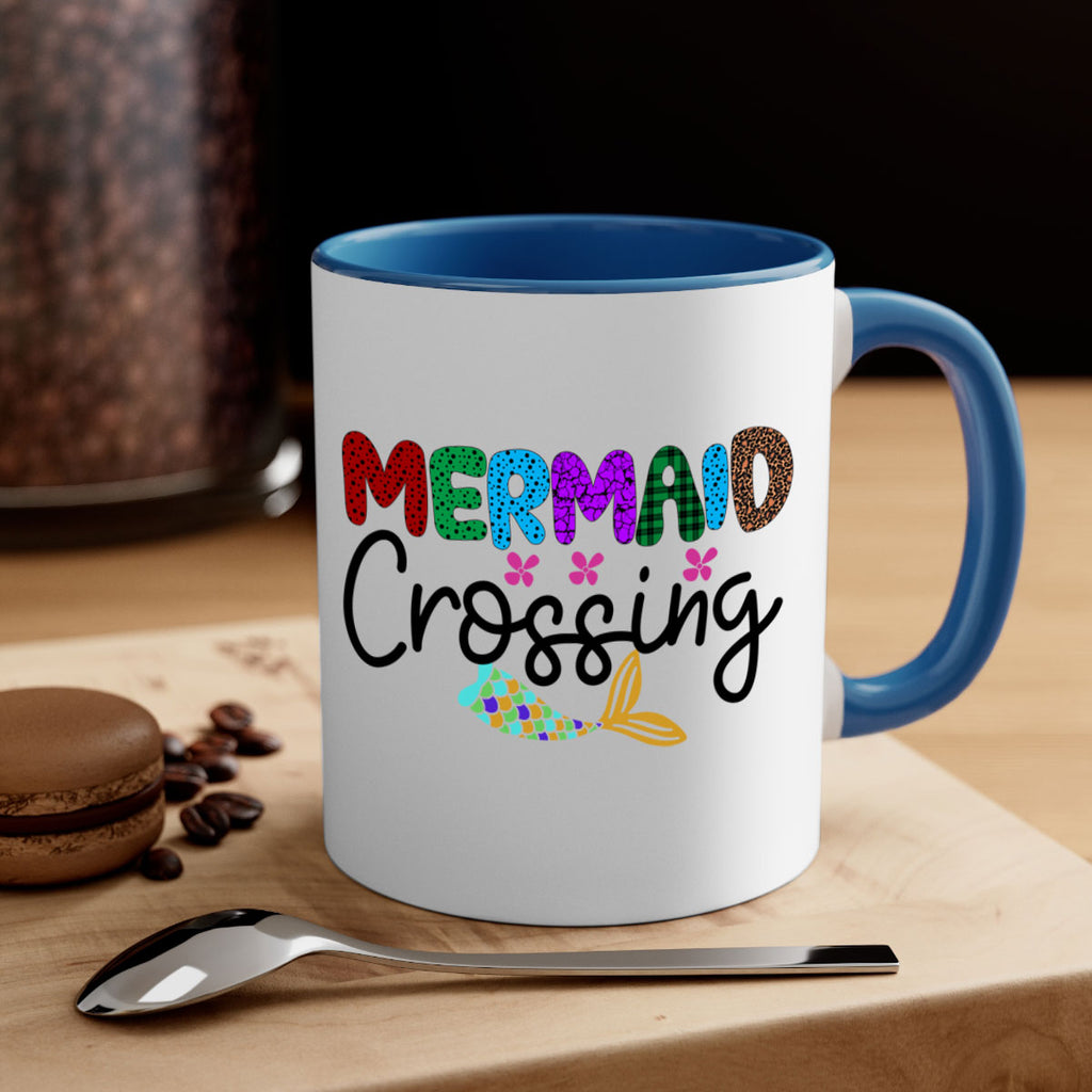 Mermaid Crossing 399#- mermaid-Mug / Coffee Cup
