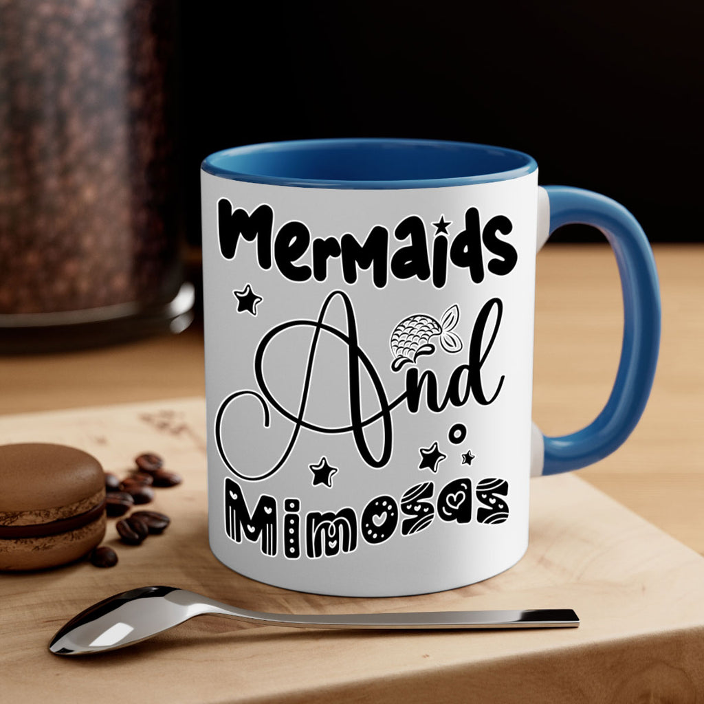 Mermaids and Mimosas 475#- mermaid-Mug / Coffee Cup