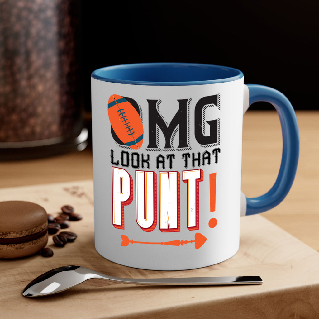 Omg look at that punt 616#- football-Mug / Coffee Cup