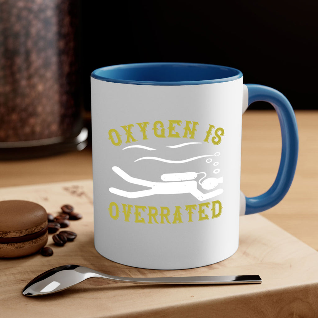 Oxygen is overrated 603#- swimming-Mug / Coffee Cup