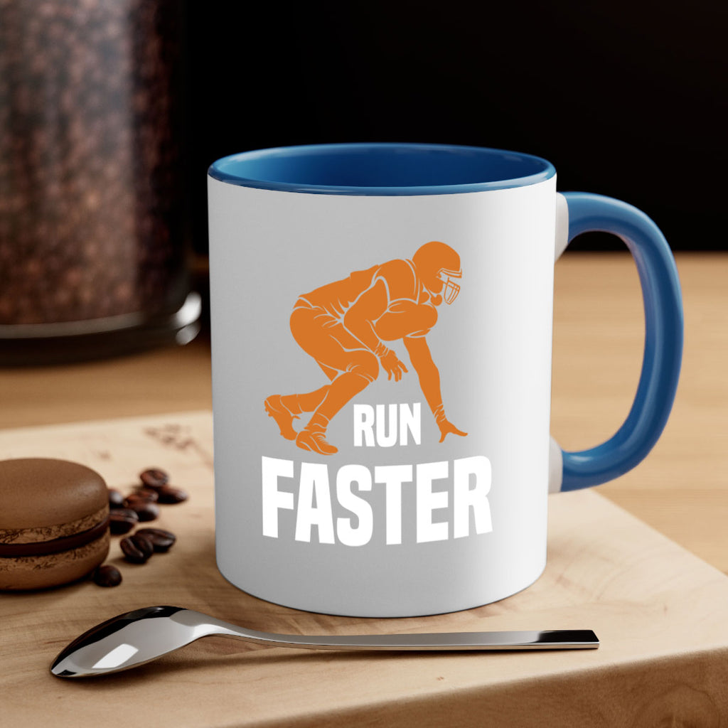 Run 548#- football-Mug / Coffee Cup