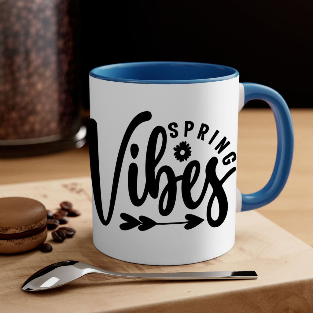 Spring Vibes478#- spring-Mug / Coffee Cup