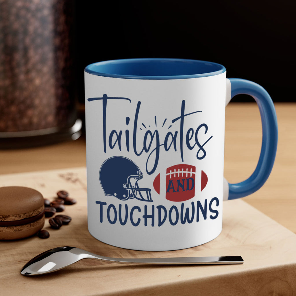 Tailgates and touchdowns 1532#- football-Mug / Coffee Cup