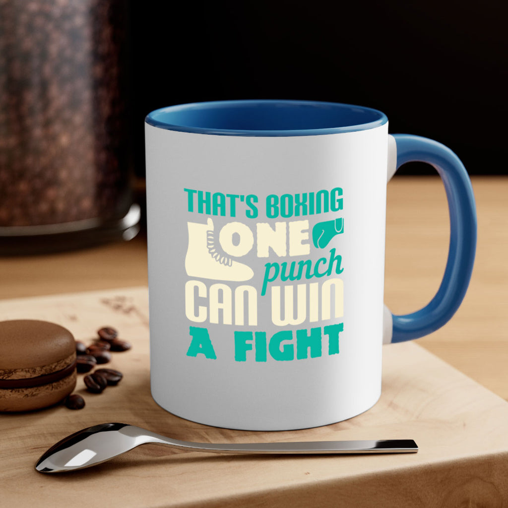 Thats boxing one punch can win a fight 1854#- boxing-Mug / Coffee Cup