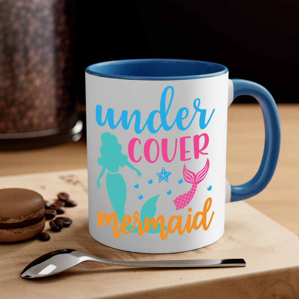 Under Cover Mermaid Design 654#- mermaid-Mug / Coffee Cup