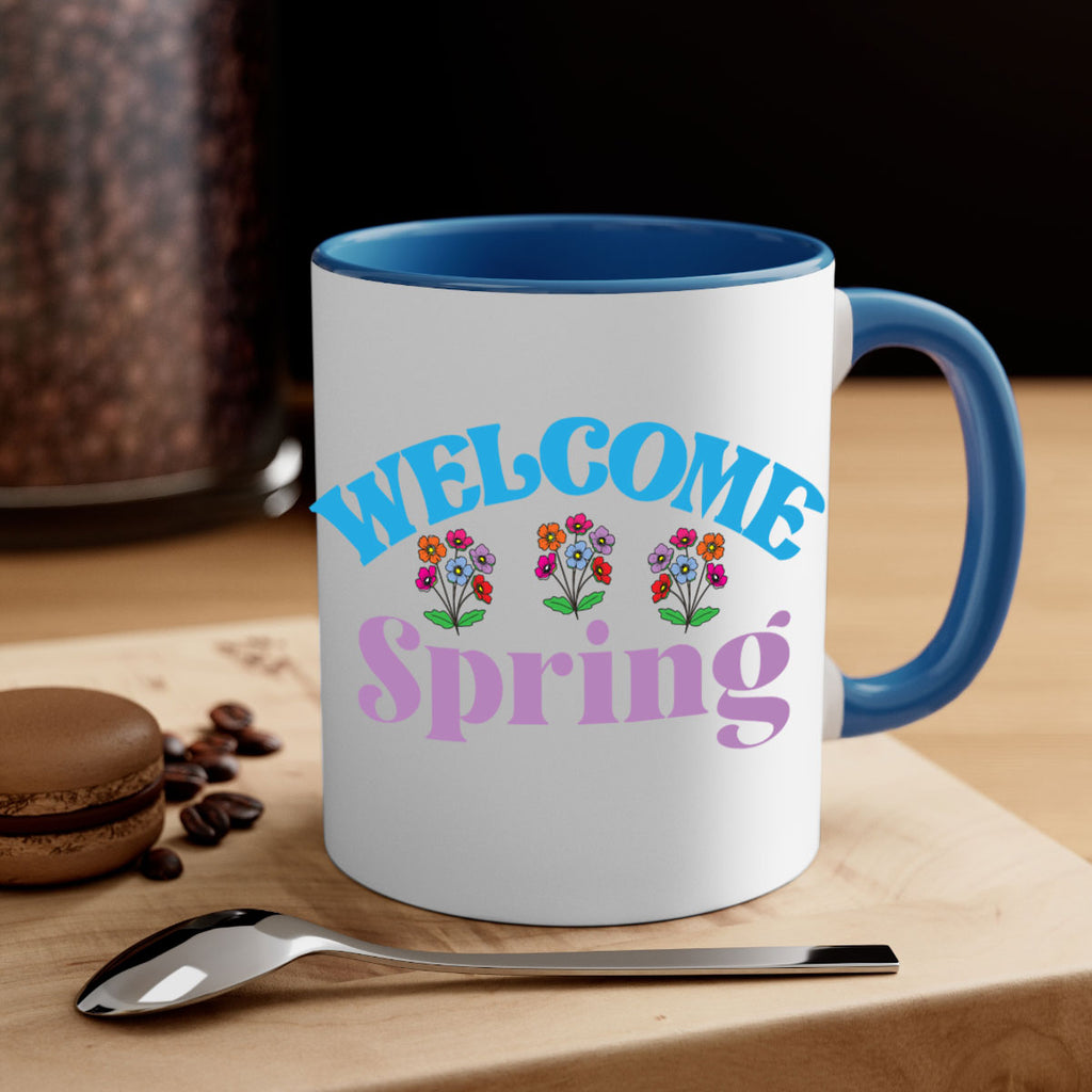 Welcome Spring  600#- spring-Mug / Coffee Cup