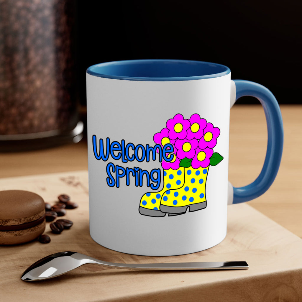 Welcome Spring rainboots page577#- spring-Mug / Coffee Cup