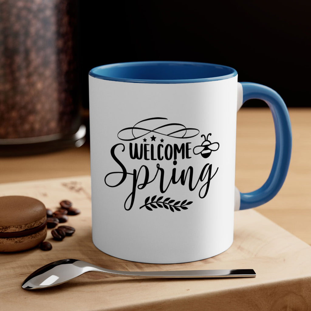 Welcome spring design  594#- spring-Mug / Coffee Cup