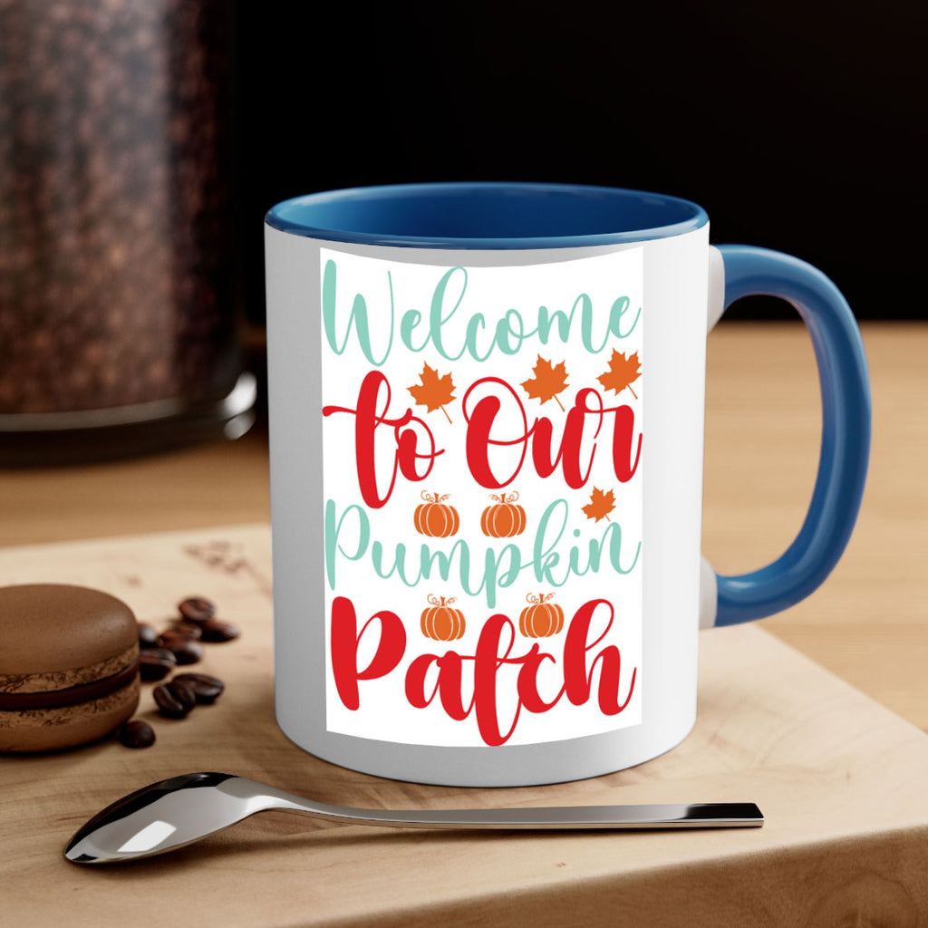 WelcometoOurPumpkinPatch 643#- fall-Mug / Coffee Cup