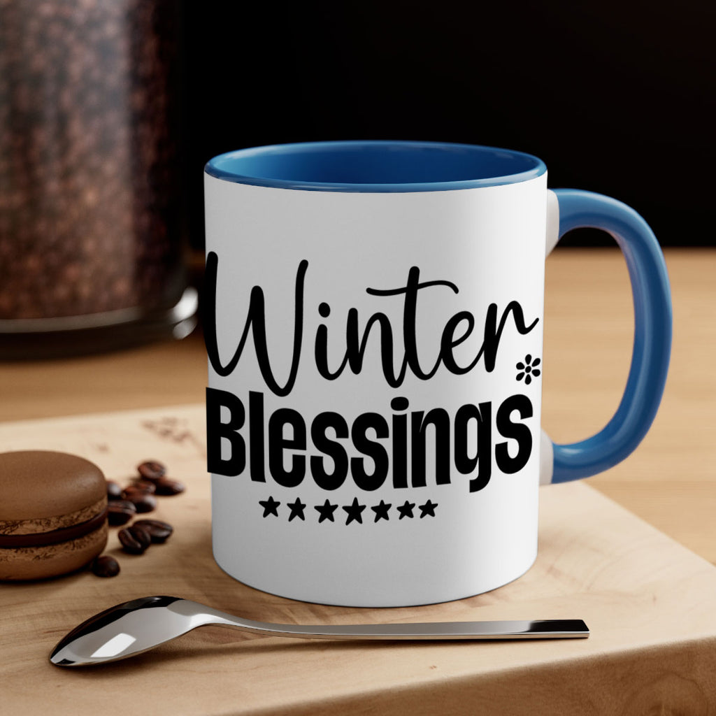 Winter Blessings497#- winter-Mug / Coffee Cup