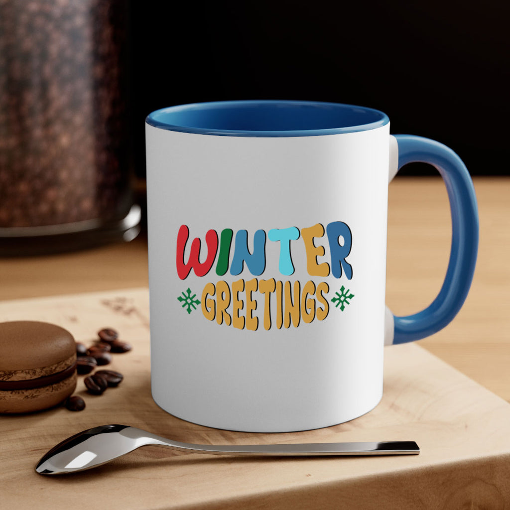 Winter Greetings 552#- winter-Mug / Coffee Cup