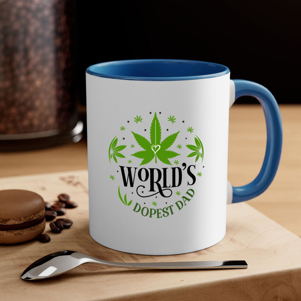 Worlds Dopest Dad 305#- marijuana-Mug / Coffee Cup
