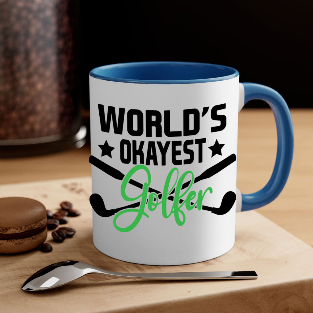Worlds okayest golfer 27#- golf-Mug / Coffee Cup