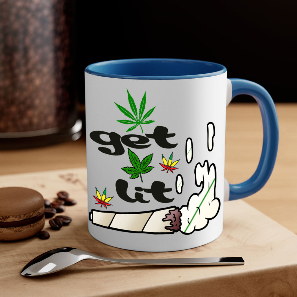 get lit 91#- marijuana-Mug / Coffee Cup