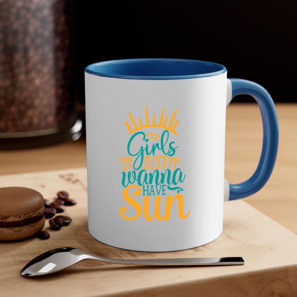 girls just wanna have sun Style 102#- Summer-Mug / Coffee Cup