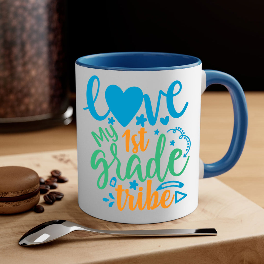 love my 1st grade tribe 16#- First Grade-Mug / Coffee Cup