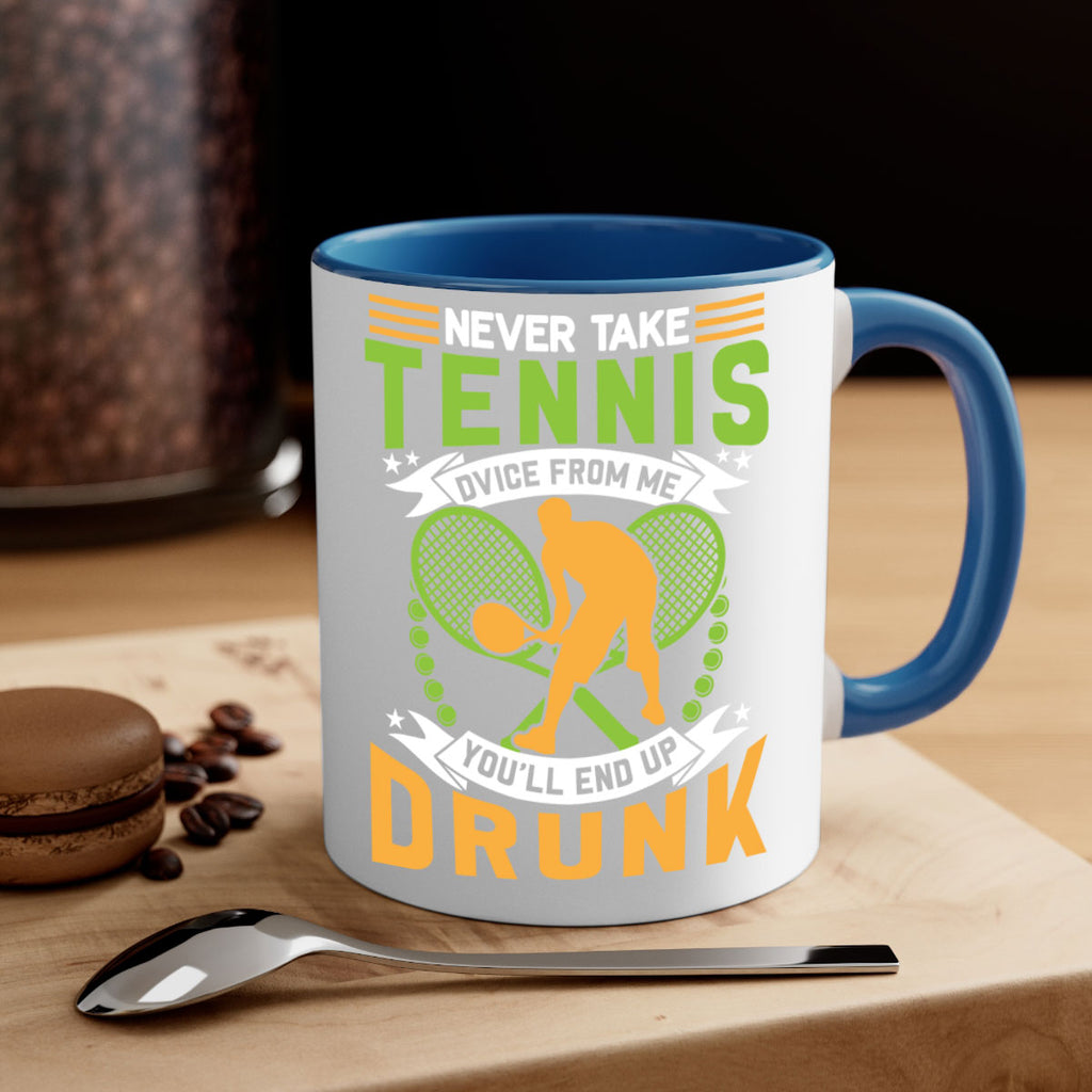 never take tennis from me 575#- tennis-Mug / Coffee Cup