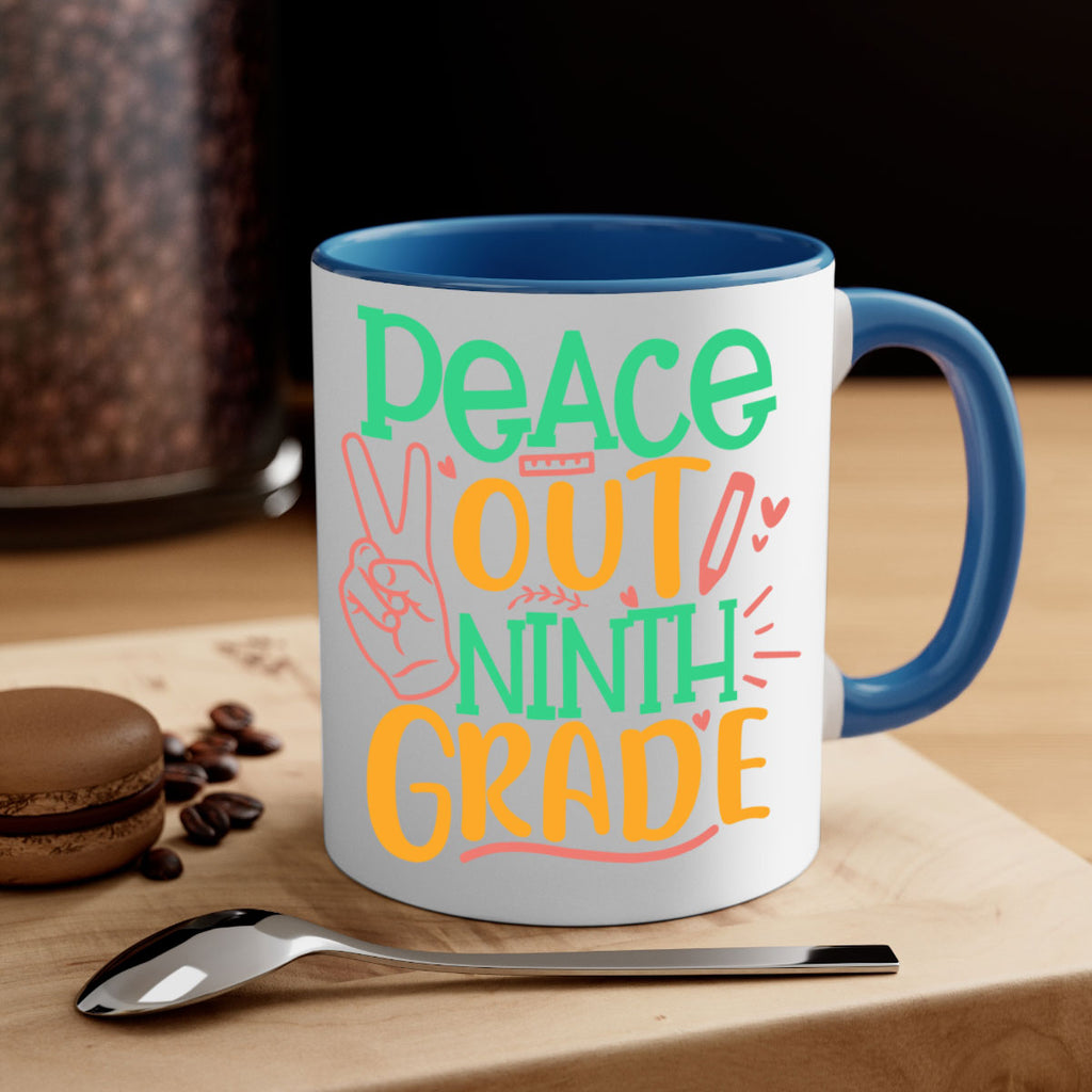 peace out 9th grade 2#- 9th grade-Mug / Coffee Cup