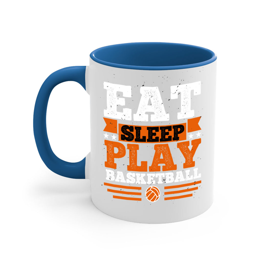 A Eat sleep play volleyball 2334#- basketball-Mug / Coffee Cup