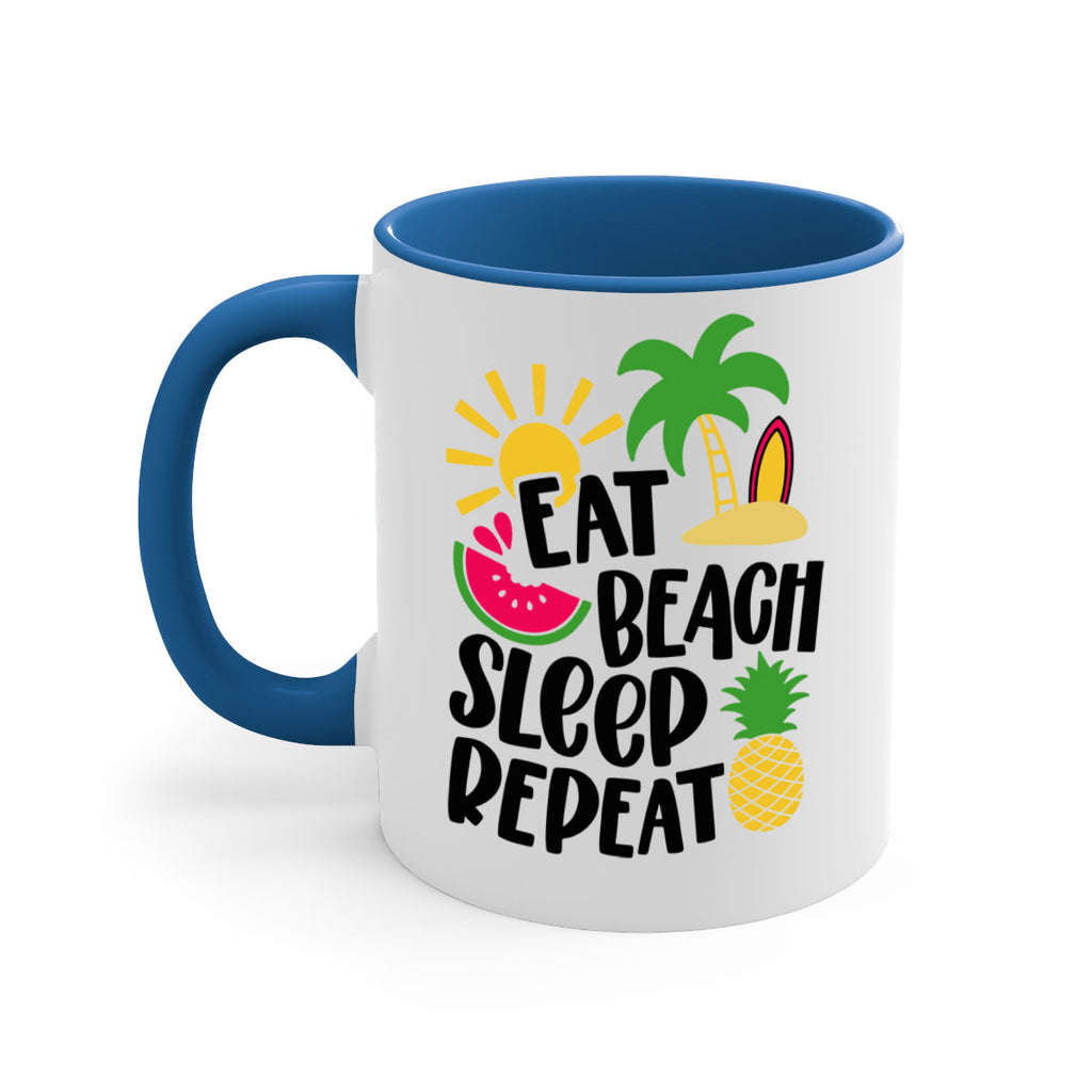 Eat Beach Sleep Repeat Style 47#- Summer-Mug / Coffee Cup