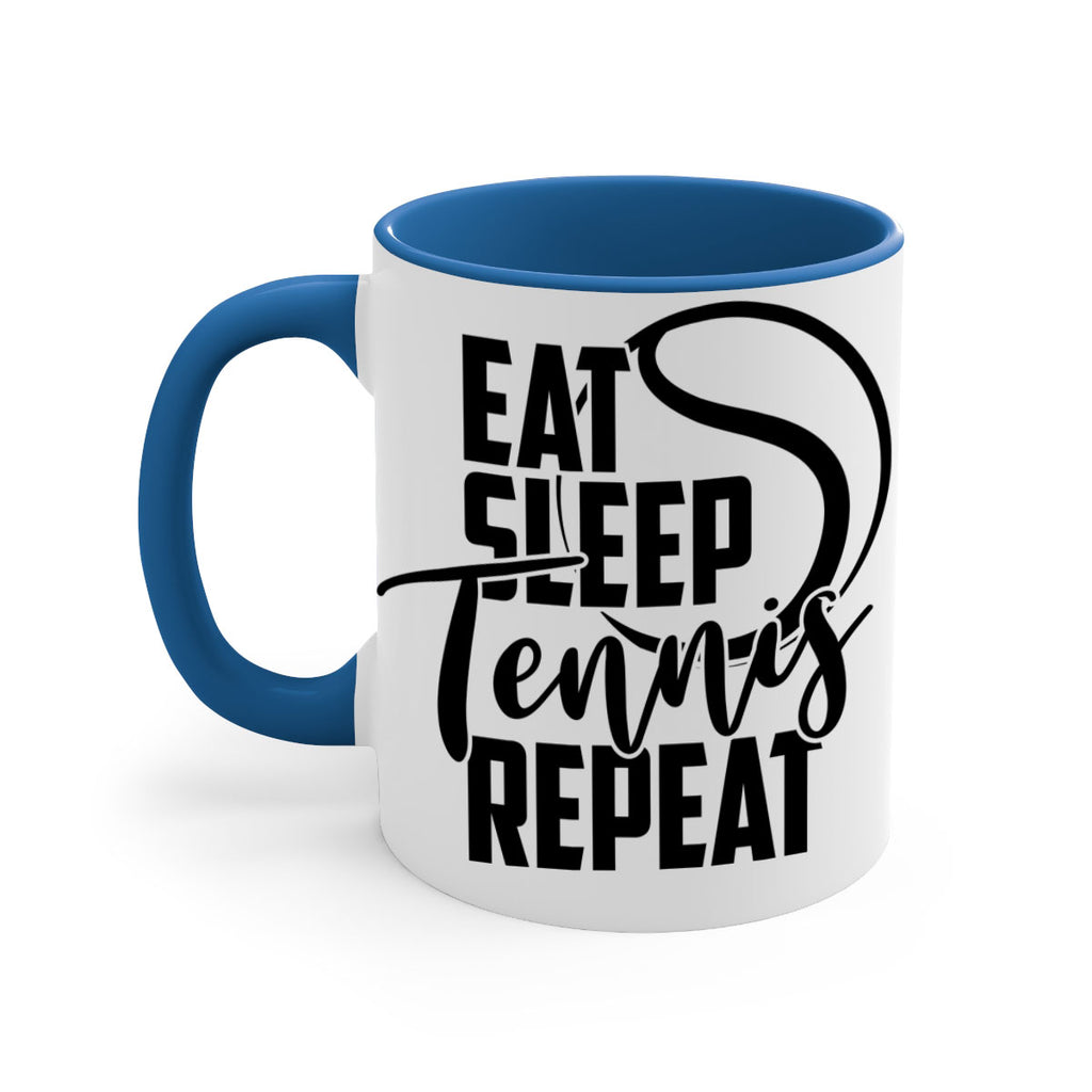 Eat Sleep Tennis Repeat 1292#- tennis-Mug / Coffee Cup