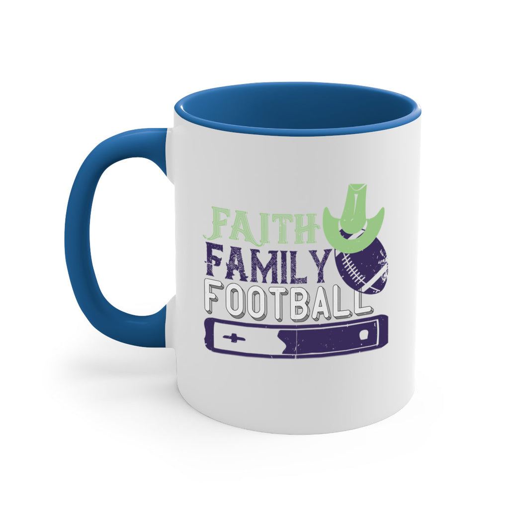 Faith family football 1258#- football-Mug / Coffee Cup