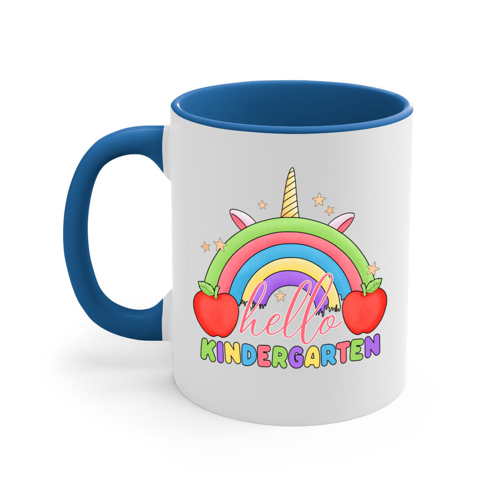 Hello Kindergarten Unicorn Rainbow 6#- Kindergarten-Mug / Coffee Cup