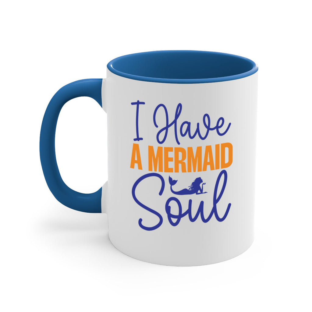 I Have a Mermaid Soul 205#- mermaid-Mug / Coffee Cup