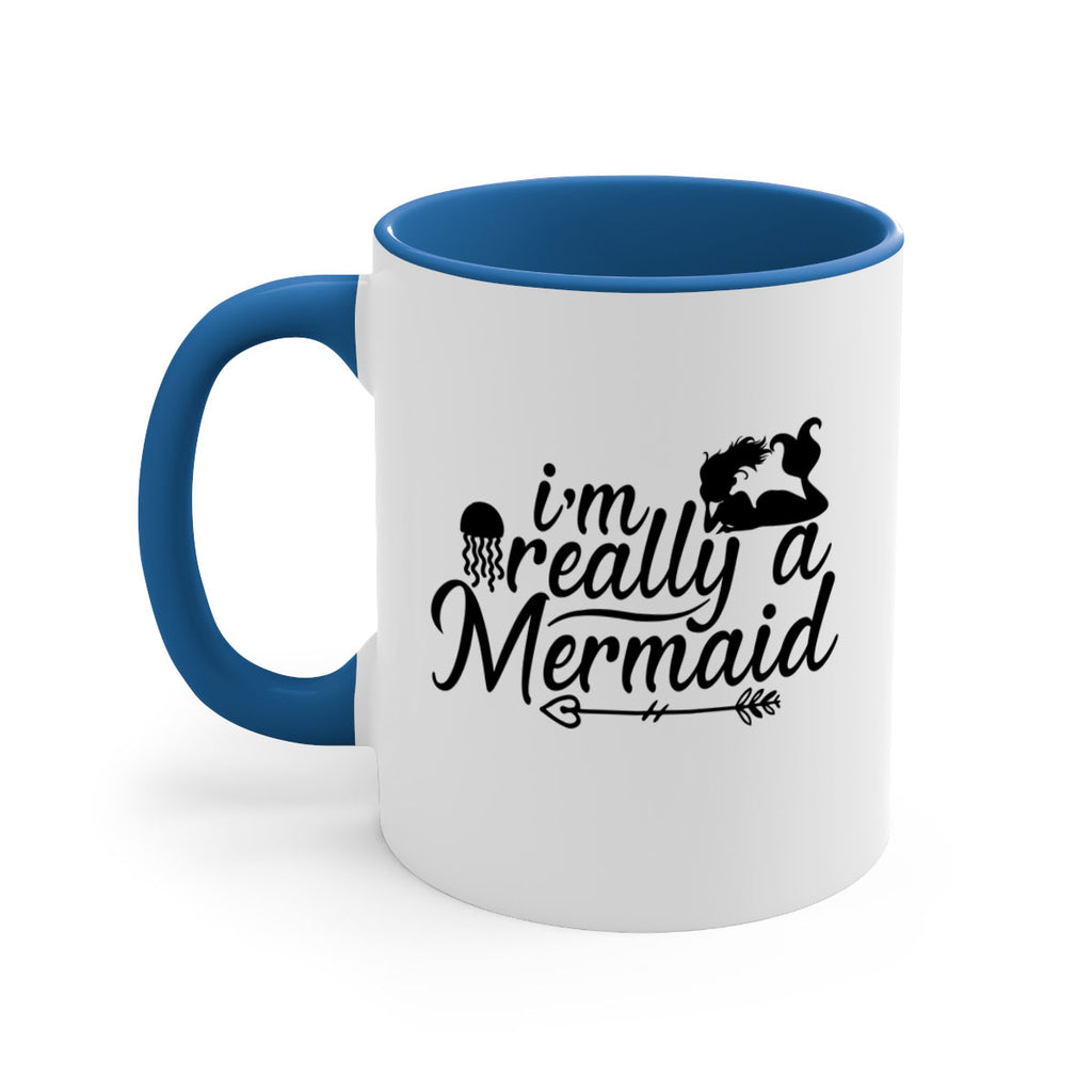 I m Really A Mermaid 213#- mermaid-Mug / Coffee Cup