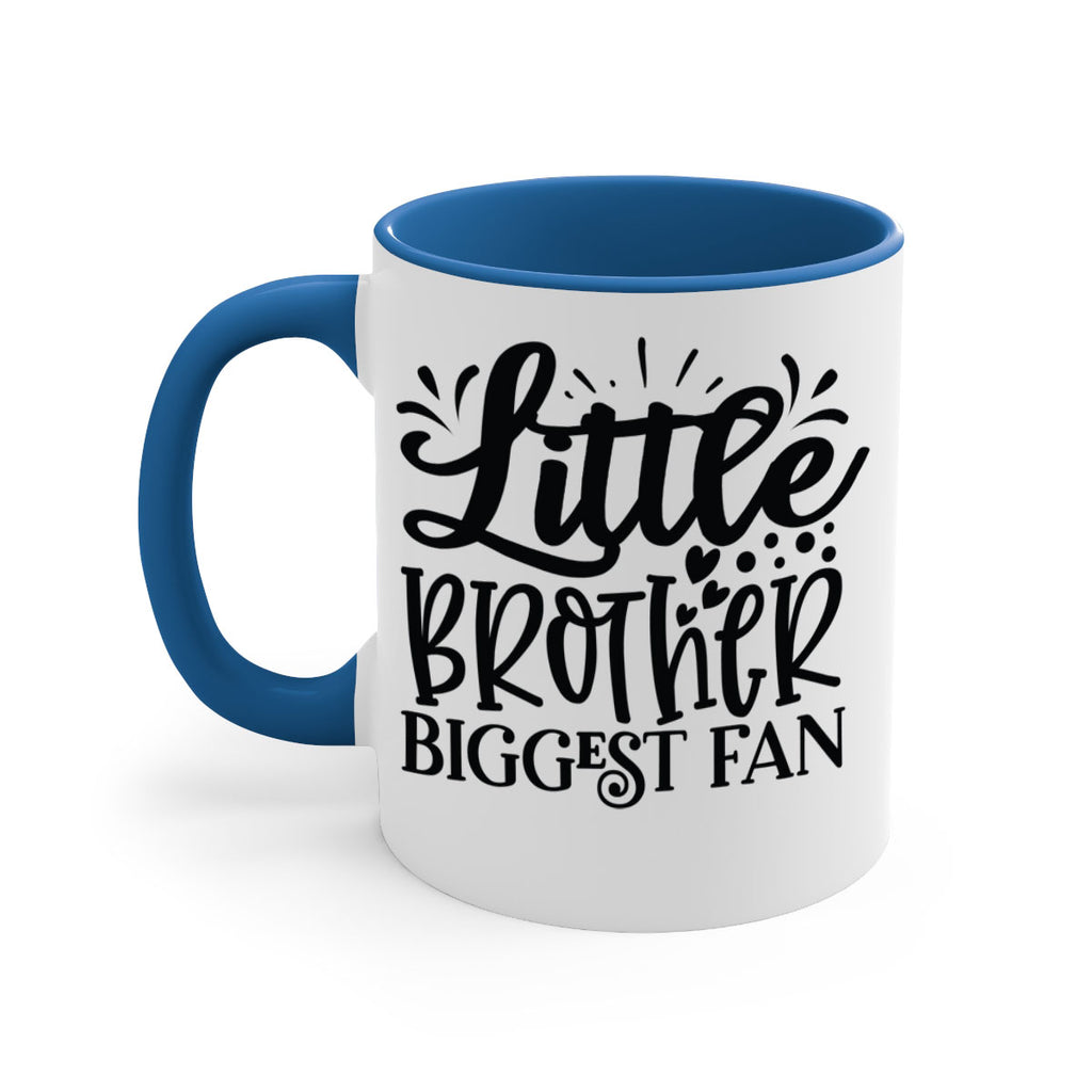 Little Brother Biggest Fan 2056#- baseball-Mug / Coffee Cup