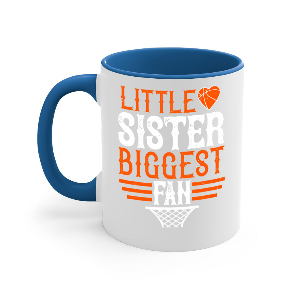 Little sister biggest fan 2003#- basketball-Mug / Coffee Cup