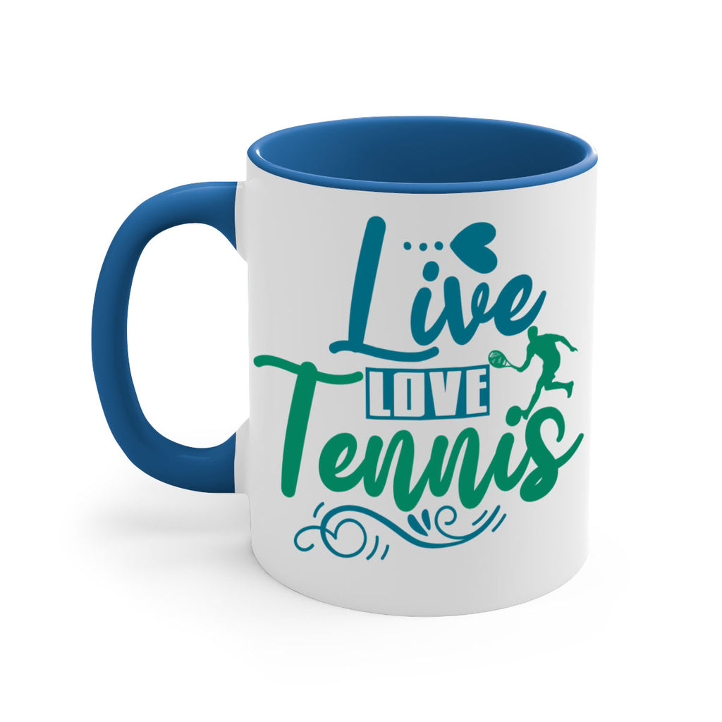 Live Love Tennis 816#- tennis-Mug / Coffee Cup