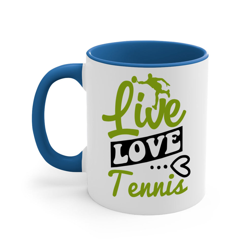 Live Love Tennis 829#- tennis-Mug / Coffee Cup