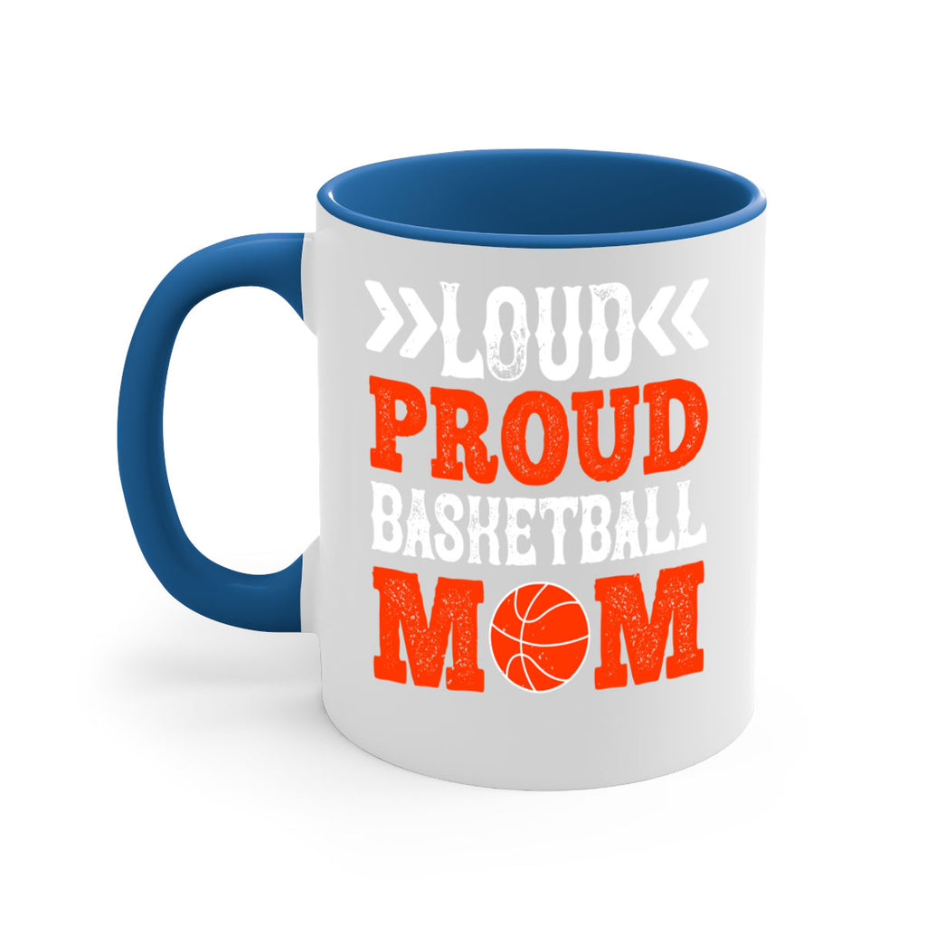 Loud proud basketball mom 741#- basketball-Mug / Coffee Cup