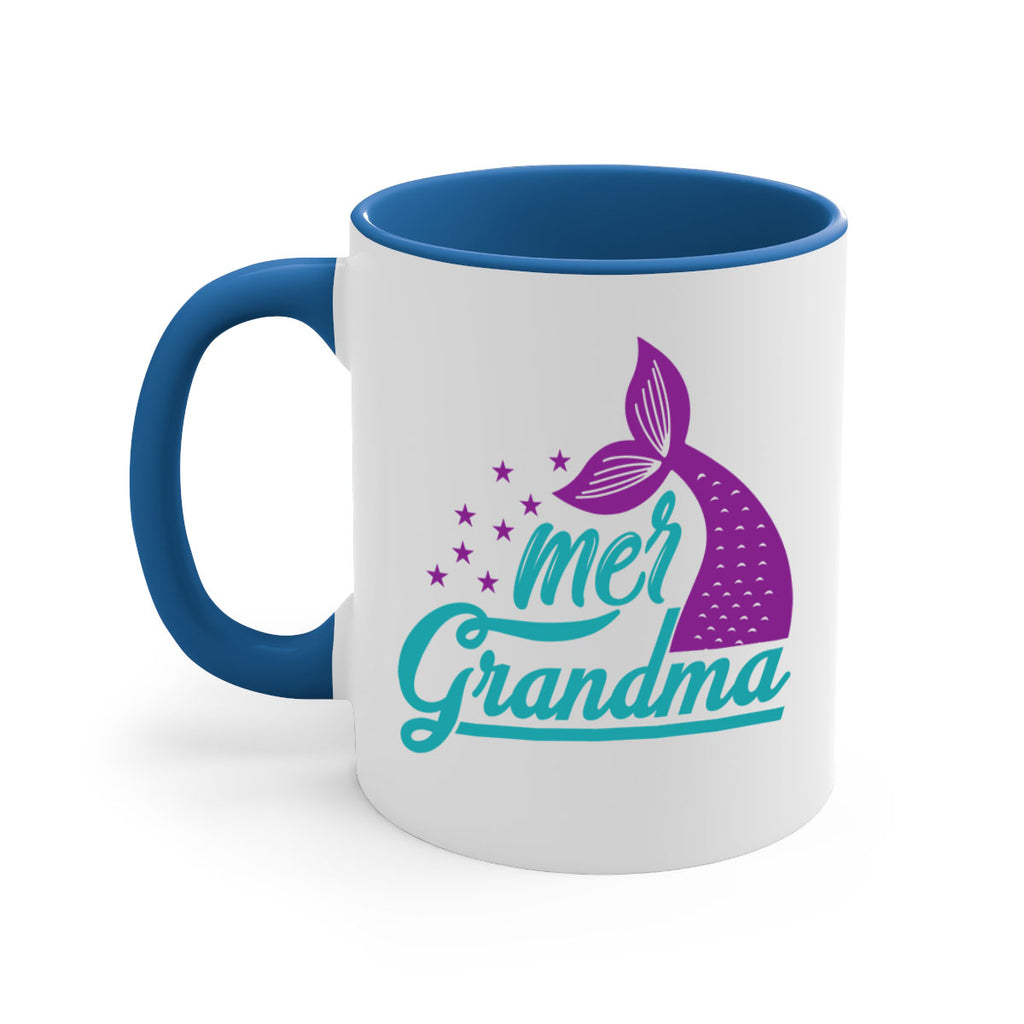 Mer Grandma 328#- mermaid-Mug / Coffee Cup