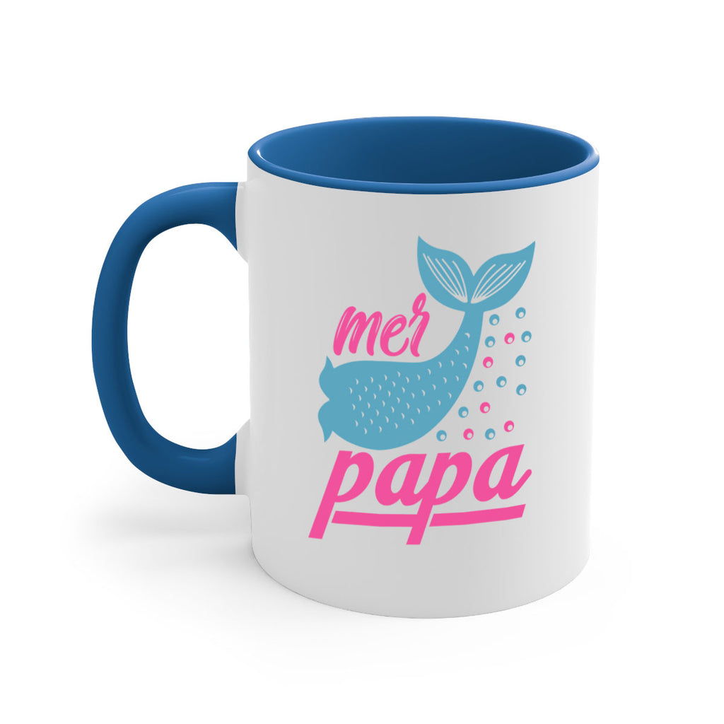 Mer Papa 344#- mermaid-Mug / Coffee Cup