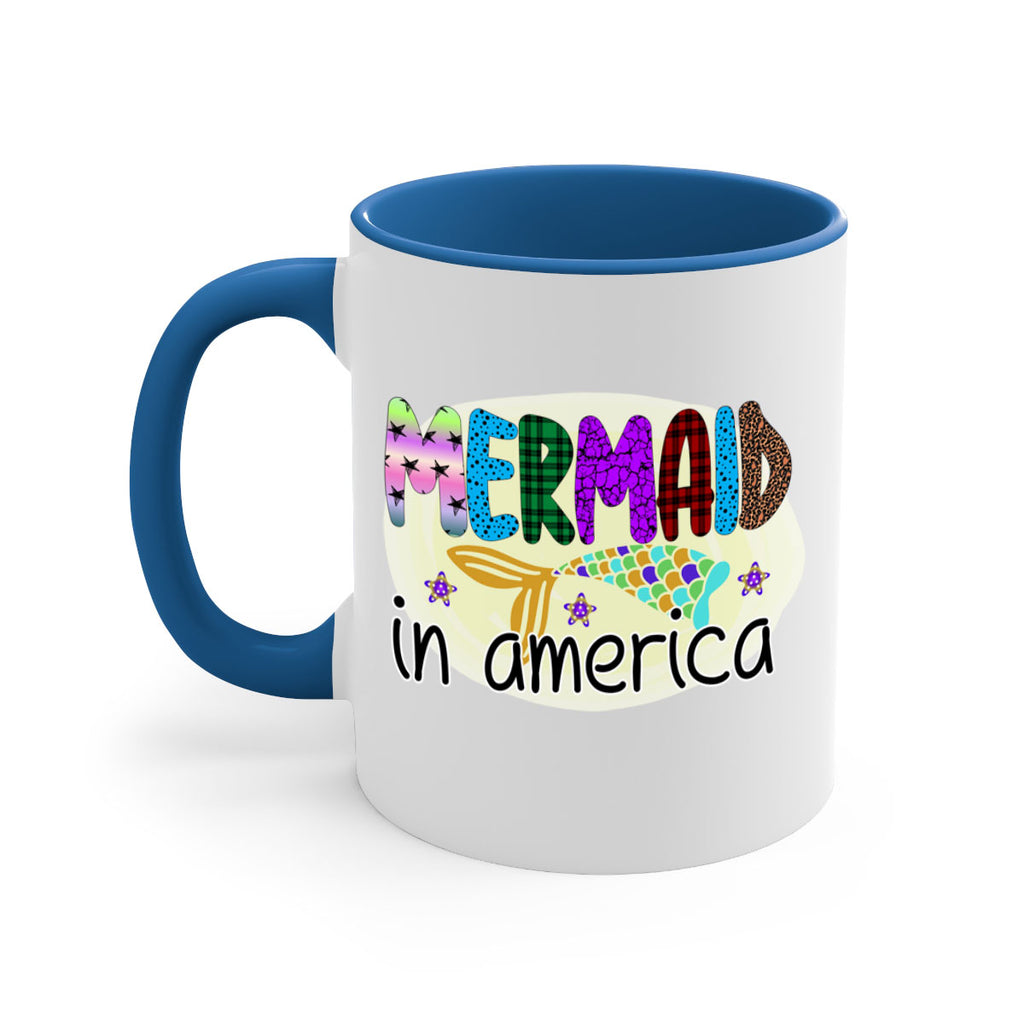 Mermaid In America 419#- mermaid-Mug / Coffee Cup