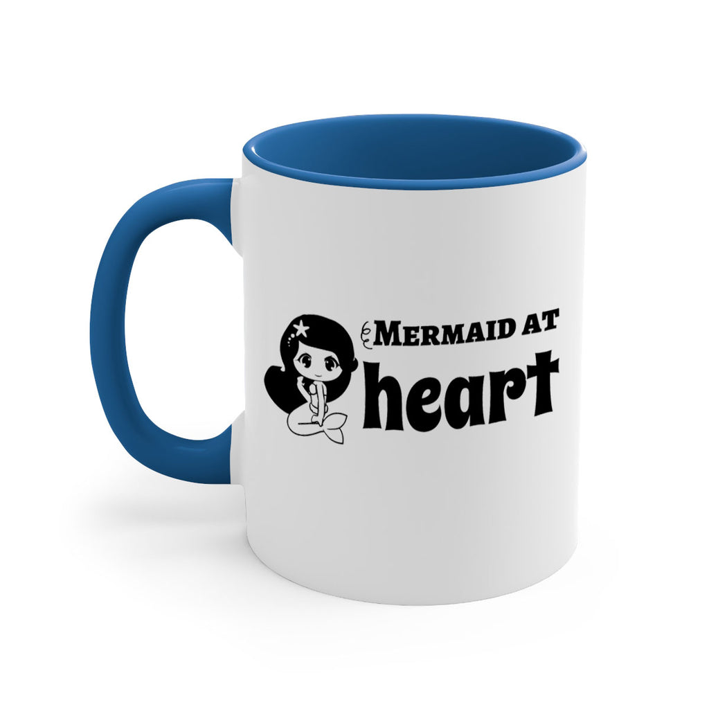 Mermaid at heart 393#- mermaid-Mug / Coffee Cup