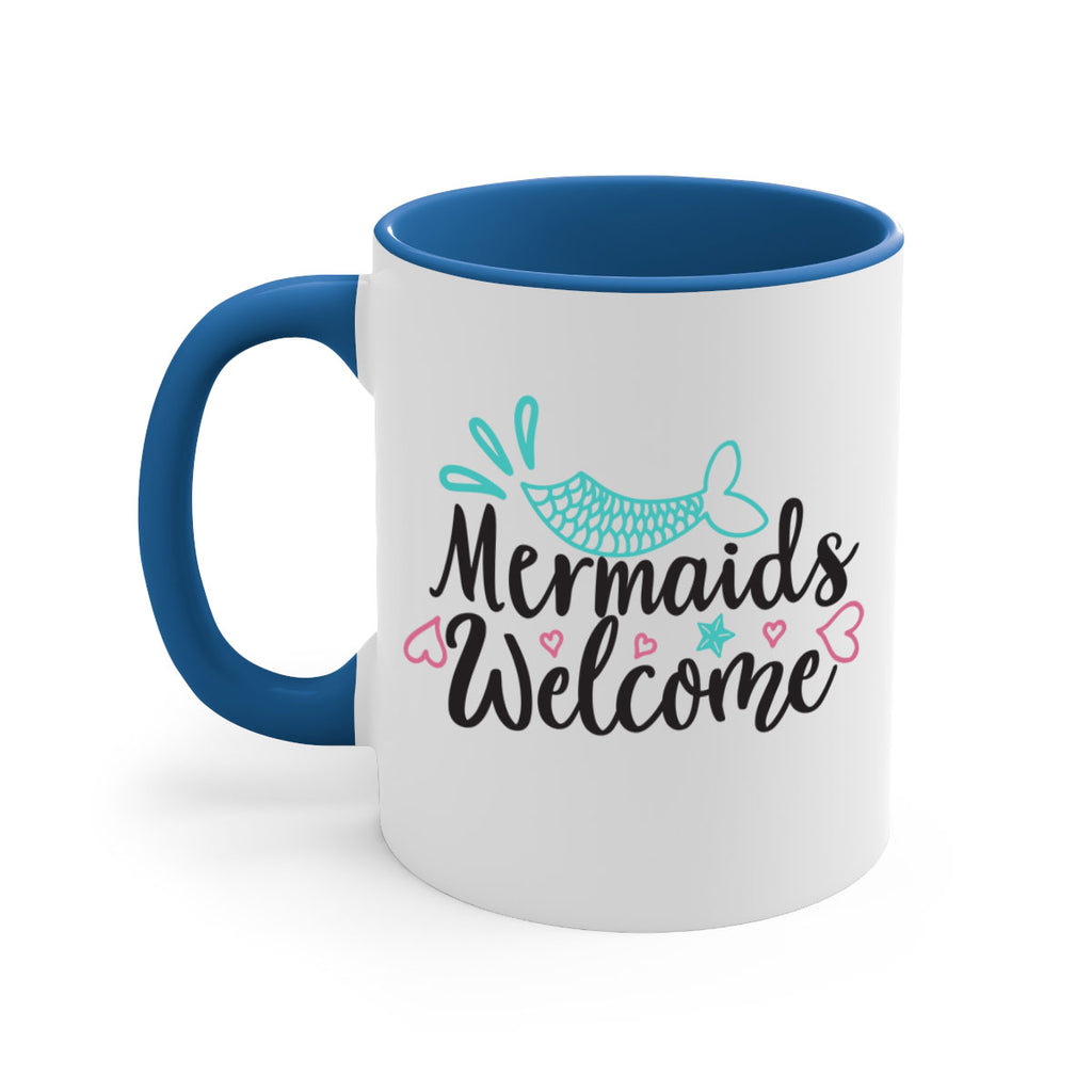 Mermaids Welcome 474#- mermaid-Mug / Coffee Cup