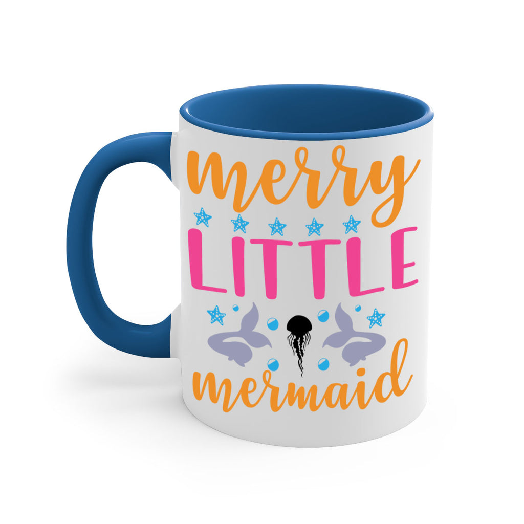Merry Little Mermaid Design 503#- mermaid-Mug / Coffee Cup