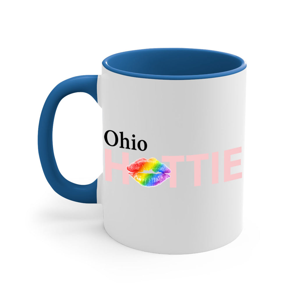 Ohio Hottie with rainbow lips 35#- Hottie Collection-Mug / Coffee Cup