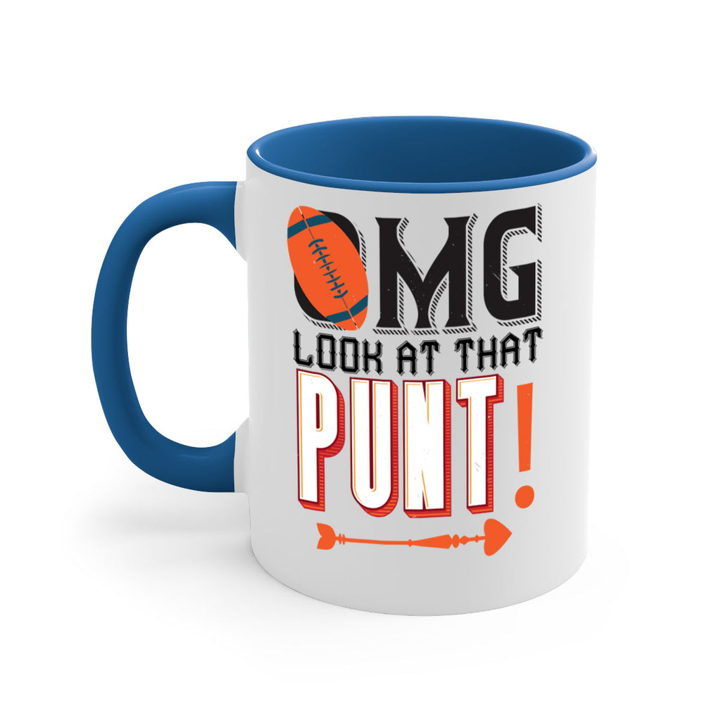 Omg look at that punt 616#- football-Mug / Coffee Cup