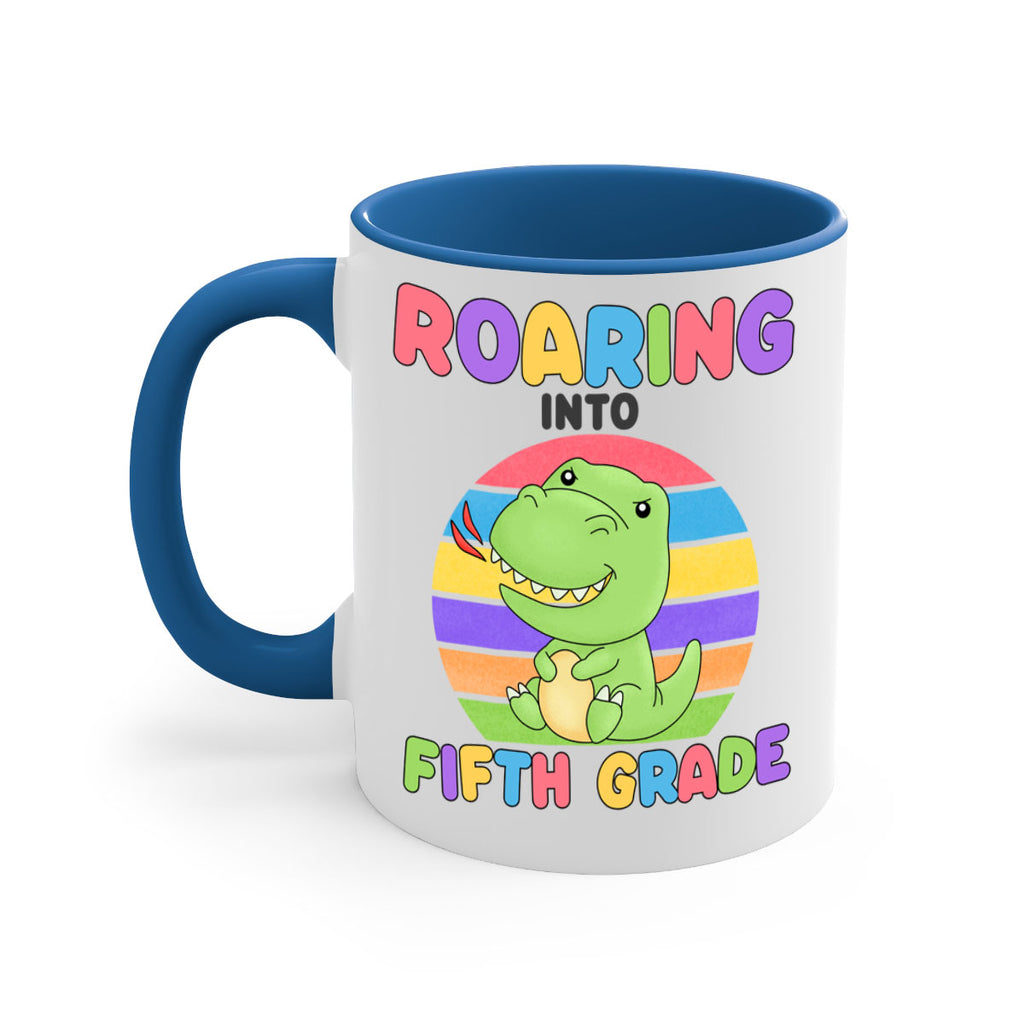 Roaring to 5th Grade Trex 25#- 5th grade-Mug / Coffee Cup
