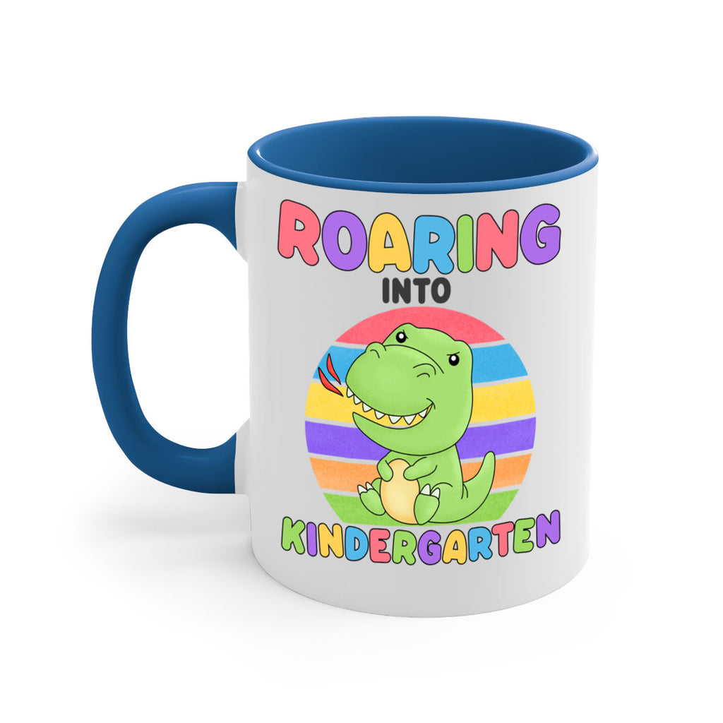 Roaring to Kindergarten Trex 19#- Kindergarten-Mug / Coffee Cup