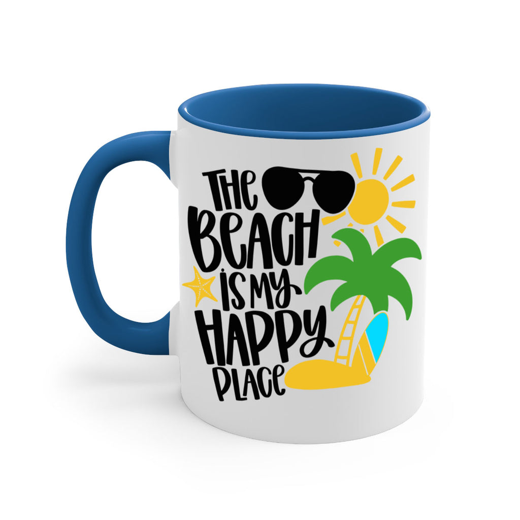 The Beach Is My Happy Place Style 12#- Summer-Mug / Coffee Cup